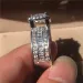 Sterg Sier Band Ring Princess Cut Wedding Rings 3ct Lab Dia fashion Jewelry For Women woman Engagement Anniversary_ipsvogv.com
