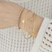 Fashion New Personality Fashion Embossed Twist Geometric Multi Layer Stacking Bracelet 10 Piece Set Decoration_ipsvogv.com