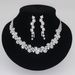 Celebrity Wedding Jewelry Set - European & American Style Necklace & Earrings (Elegant Photography Accessories, Street Fashion Inspired)_ipsvogv.com