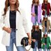 Women's Clothing new 2024 autumn and winter suit jacket temperament commuting slim suit jacket_ipsvogv.com