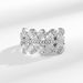 Bora Xing Exaggerated Zircon Hot Selling Wide Edition Index Finger Ring Platinum Plated Jewelry_ipsvogv.com