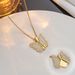 Türkiye Style Creativity Open Butterfly Pendant Item Trend Chain Heart Wings Can Be Engraved_ipsvogv.com