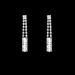 African-Inspired Wedding Jewelry Set - Silver Necklace & Earrings With Crystal Stones (Women's Party Accessories)_ipsvogv.com