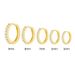 Ear Clasps Korean Version Simple Row Diamond Zircon Earrings Women's Small Fresh Round Small Ear Bone Nails_ipsvogv.com