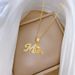 】 Love 【 Mama Fashionable Light Luxury Temperament Gorgeous Full Diamond Necklace Women's Versatile Clavicle Chain 【 】_ipsvogv.com