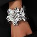 Round Flower Women's Bracelet French Personalized Leaf Hand Jewelry_ipsvogv.com
