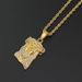 Hip Hop Pendant Character Cartoon Avatar Jesus Men's Necklace_ipsvogv.com