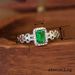 Cao Shi's Light Luxury Feminine Temperament, French Geometric Ring, Wedding Engagement Banquet, Wearing Accessories_ipsvogv.com
