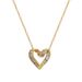 Love 【 】 Zircon Personalized Fashion Light Luxury Temperament Gorgeous Full Diamond Necklace Women's Versatile Clavicle 【 】_ipsvogv.com