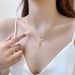Titanium Steel Necklace For Women's 2022 New Trendy Long Style, Outlier Design, High Grade Sweater Chain, Autumn And_ipsvogv.com
