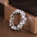 Cao Shi Recommends A New Creative Leaf Shaped Zircon Ring For Gatherings, Travel, And Women's Tail Rings_ipsvogv.com
