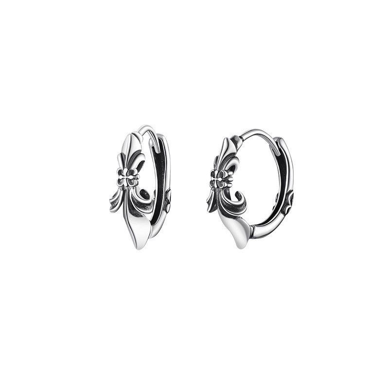 Cross Men's High-end Earrings, Used Ear Rings, Anti Allergy Trend, Yiwu Hot Selling Accessories_ipsvogv.com