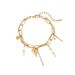 INS New Fashionable And Versatile Multi-layer Women's Stainless Steel Plated Real Gold Geometric Star Bracelet_ipsvogv.com
