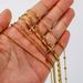 1 Piece Titanium Steel Gold Plated Solid Color Chain_ipsvogv.com