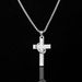 Cross Titanium Steel Necklace Men, Light Luxury And Niche, Versatile Hip-hop High-end For Women, New Accessories_ipsvogv.com