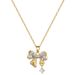 【 】 Butterfly Knot Zircon Light Luxury Charm Gorgeous Full Diamond Necklace Women's Versatile Clavicle Titanium Steel_ipsvogv.com