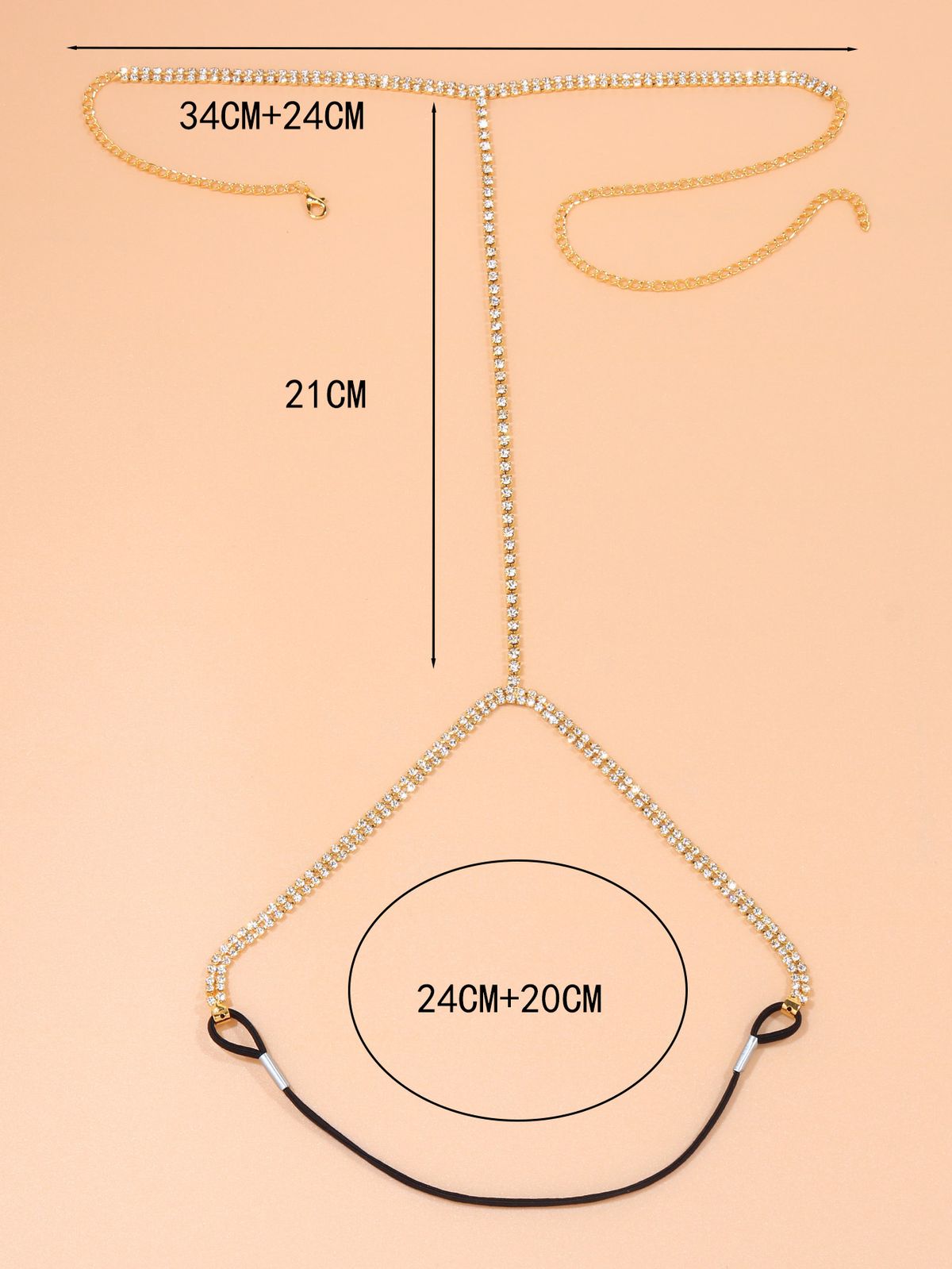 accessories sexy stretch drill unilateral leg chain female nightclub party rhinestone body chain chain chain chain _ipsvogv.com