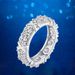 S Pure Silver Full Diamond Cross For Men And Women, Niche Design, High-end Feel, Personalized Light Luxury Ring_ipsvogv.com