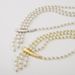 N11904 Versatile Multi layer Stacked Pearl Necklace, High end Light Luxury Cream Wind Alloy Clavicle Chain_ipsvogv.com