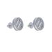 Ins Men's And Women's Hip Hop New Full Diamond Heart Shaped Earrings Threaded Ear Needles hip Hop Jewelry_ipsvogv.com