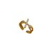 【 Real Gold Plating 】 Open Cross Women's Fashion Micro Inlay Light Luxury Finger Ring, Index Finger Ring, Netting Red,_ipsvogv.com