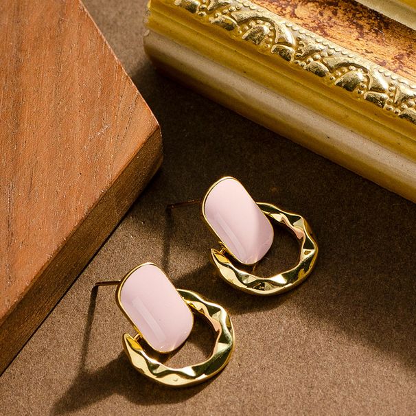 Temperament, Personality, Coldness, Wind, Irregular Geometry, Earrings, Women's High End, Elegant, Versatile, Silver_ipsvogv.com