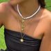 Starfish Shell Soft Pottery Bead Chain Necklace Set Summer Fashion Seaside Vacation With Jewelry Trend_ipsvogv.com