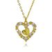Hot Selling Copper Micro Inlaid Zircon DIY Jewelry Accessories Love Crown Cat Necklace_ipsvogv.com