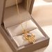 Devil's Eye Necklace For Women, Light Luxury, Niche, High-end Pendant, Titanium Steel Lock Chain Accessory, Not Fading_ipsvogv.com
