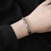 Cuban Chain Anti-War Titanium Steel Bracelet Men's Unique Patchwork Hip-Hop Wristband Women's Trendy Fashion Accessories_ipsvogv.com