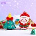 Christmas Small Gift Keychain Cartoon Santa Claus Doll Female Bag Pendant Snowman Creative Gift_ipsvogv.com