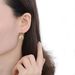 Star Moon Hollow Diamond Zircon CZ Earrings Female Ear Buckle Small Fresh Forest Earrings_ipsvogv.com