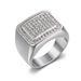 New Hip-Hop Fashion Personality Dominant Titanium Steel Electroplated Diamond-Encrusted Square Ring_ipsvogv.com