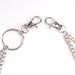 Hip Hop Double Layer Versatile Peach Heart Instagram Pant Hanging Chain Decoration Love Accessories For Men And Women_ipsvogv.com