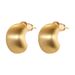 Niche High End Atmospheric Metal Style C Shaped Earrings Cold Style Earrings Earrings_ipsvogv.com