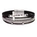 Bohemian Cross Multi-layer New Exotic Ethnic Style Diamond Leather Bracelet, High-end Feel_ipsvogv.com