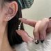 Super Flash Diamond Earrings Women's New Light Luxury Niche Design Delicate Simple Personality High-grade Earrings Sweet Cool Earrings_ipsvogv.com