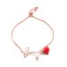 Jewelry European Style Romantic Fashion Personalized Handicraft Alloy Rose Pendant Bracelet_ipsvogv.com