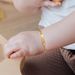 Women's And Children's Curved Stainless Steel Gold Bracelets Fashionable And Personalized Engraved Jewelry_ipsvogv.com