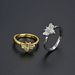 Women’s Jewelry Set Fashion Diamond CZ Zircon Bee Ring Female Index Finger Ring Opening Adjustable Hand Jewelry Net Celebrity Style Spot_ipsvogv.com