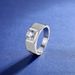 Silver Diamond Jewelry Fashion Moissanite Men's Ring Sterling Silver Starry Sky Wide Diamond Ring_ipsvogv.com