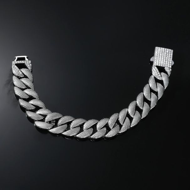 16mm Bar Hip Hop Cuban for Men Hiphop Rap Alloy Necklace Accessories_ipsvogv.com
