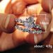 Cao Shi's new ring set fashion high-grade full diamond zircon ring two-piece set jewelry_ipsvogv.com