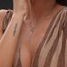 Spot INS Gold Plated Titanium Steel Retro Unique Snake Shaped Zircon Clavicle O Shaped Necklace_ipsvogv.com