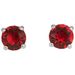 Cat's Eye Four Claw Earrings For Women Elements Round Single Diamond Earrings For Women_ipsvogv.com