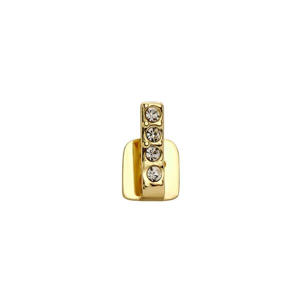 Single Vertical Bar Hollowed Out Double Combination Braces For Daily Street Use, Cool Diamond Inlaid Gold Teeth, And_ipsvogv.com