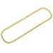 Hip Hop Men's Single Row Necklace Full Diamond Cool Personality Tennis Chain Width 4mm_ipsvogv.com