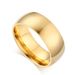 Titanium Men's Korean Edition Simple And Plain Face Aperture Stainless Steel Couple Ring Jewelry_ipsvogv.com