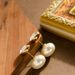 French Elegant Small Fragrance Style, Wearing Double-sided Crystal Pearl In Front And Back, Women's High-end Feeling,_ipsvogv.com