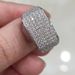 Cao Shiins' Niche Design, Micro Inlaid Starry Sky Light Luxury, Aloof, Dense Inlaid, Domineering Ring, Personalized_ipsvogv.com